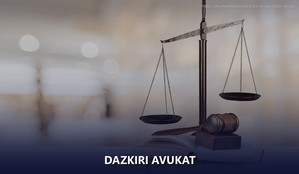 Dazkırı Avukat